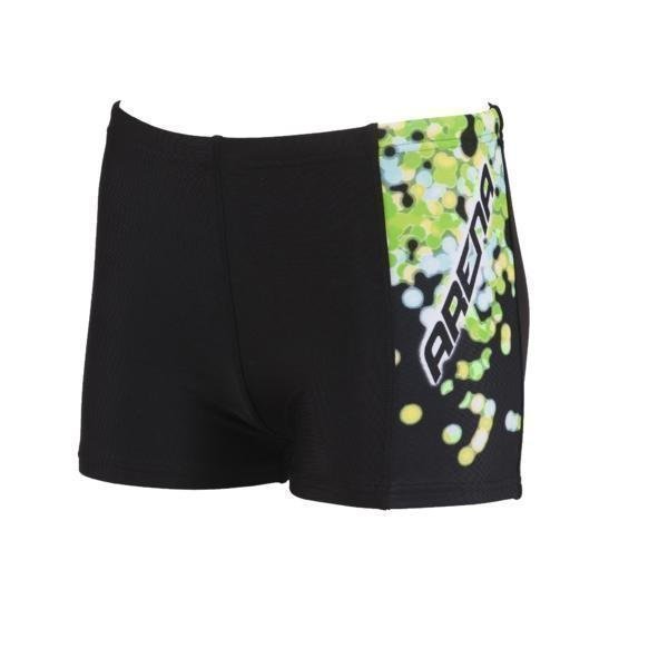 Arena B Flake Jr Boxer Mu/Vihr 12-13 Black/green. Waterfeel