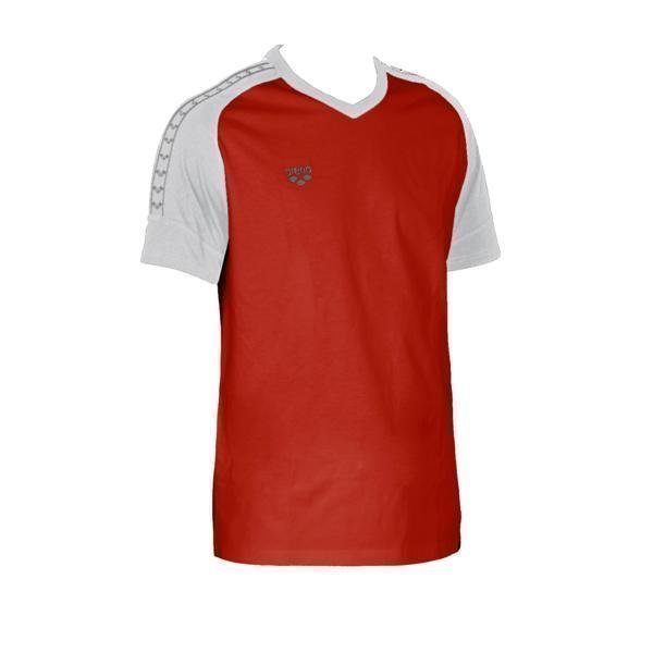 Arena Clamp t-paita red/white S Unisex punainen/valkoinen