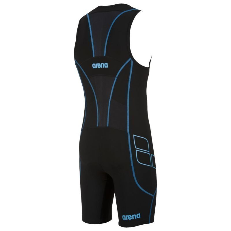 Arena Trisuit ST Front Zip black L LONG DISTANCE