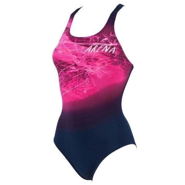 Arena W Drafty One Piece navy 38 Navy