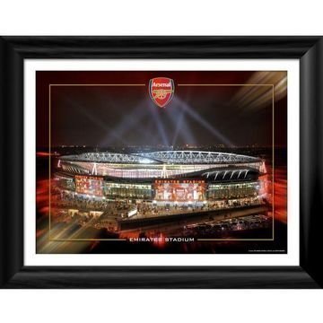 Arsenal Kehystetty Kuva Emirates Night 16 x 12