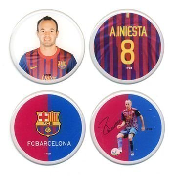 Barcelona 3D Tarrat 4pk Iniesta