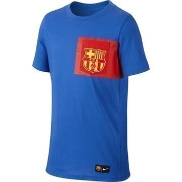 Barcelona T-paita Crest Sininen/Punainen