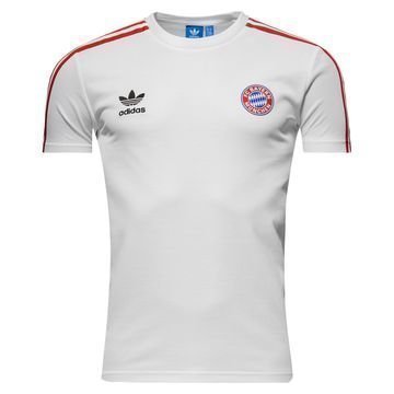 Bayern München T-paita Originals Valkoinen/Punainen