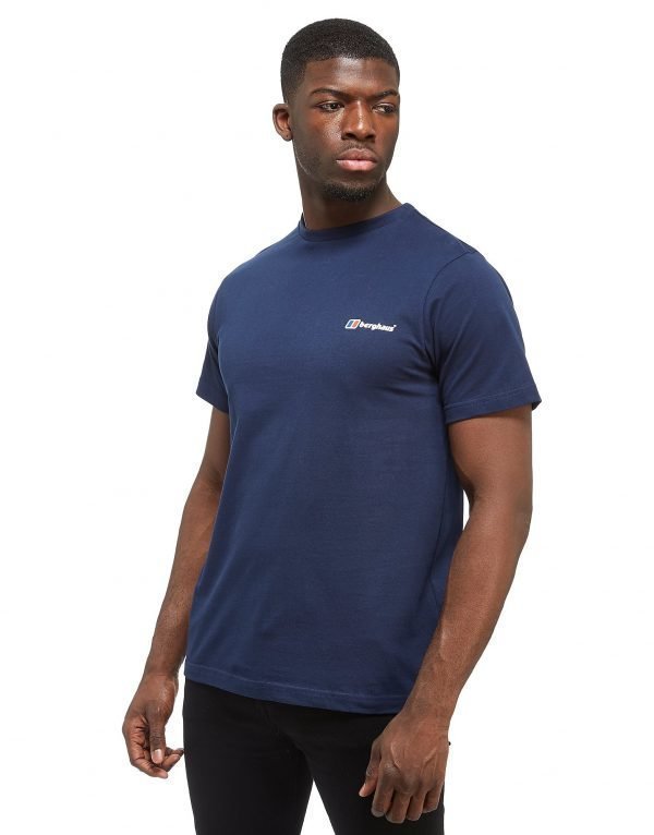 Berghaus Back Logo T-Paita Dusk Blue