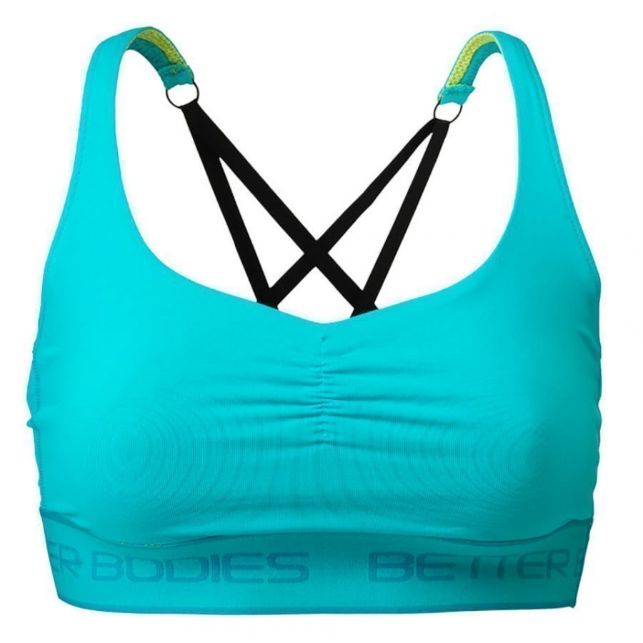 Better Bodies Athlete Short Top Aqua Blue L Sininen