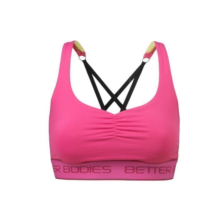 Better Bodies Athlete Short Top hot pink L