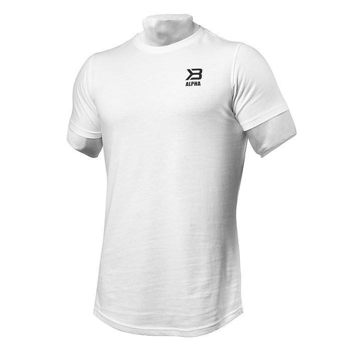 Better Bodies BB Alpha Zip Tee White Medium