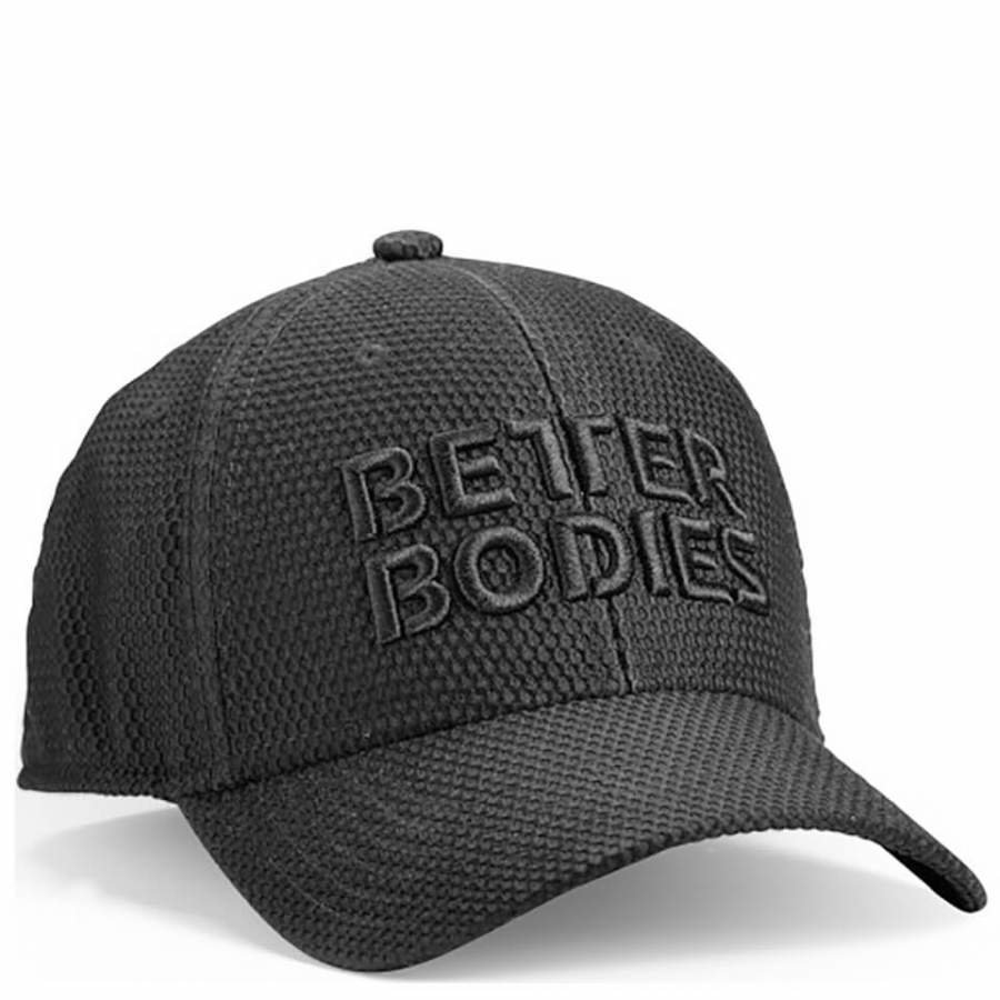 Better Bodies BB Flex Cap Black S-M Musta