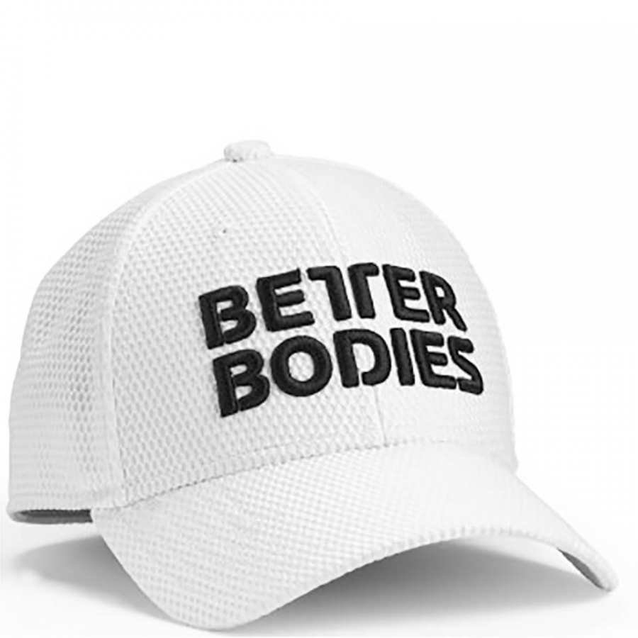 Better Bodies BB Flex Cap White S-M Valkoinen