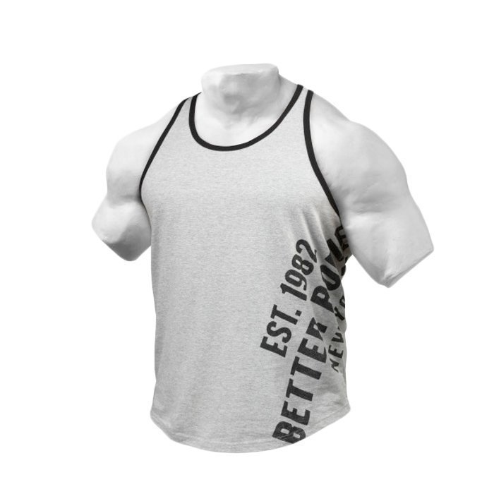 Better Bodies BB Gym T-Back grey melange S