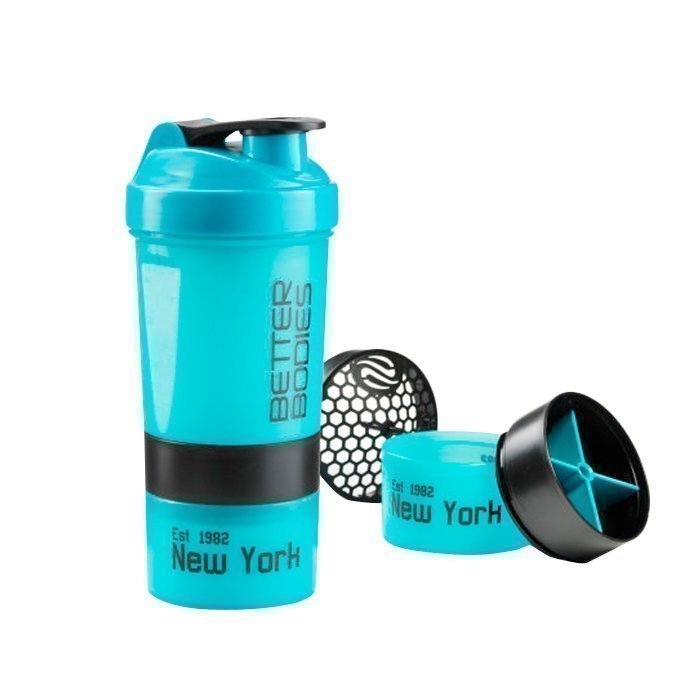 Better Bodies BB Pro Shaker 600 ml aqua/black