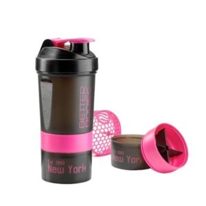 Better Bodies BB Pro Shaker 600 ml black/pink