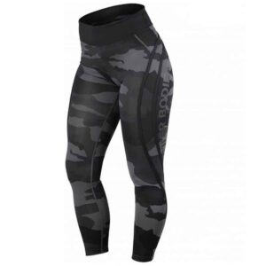 Better Bodies Camo High Tights Dark Camo XS Vihreä