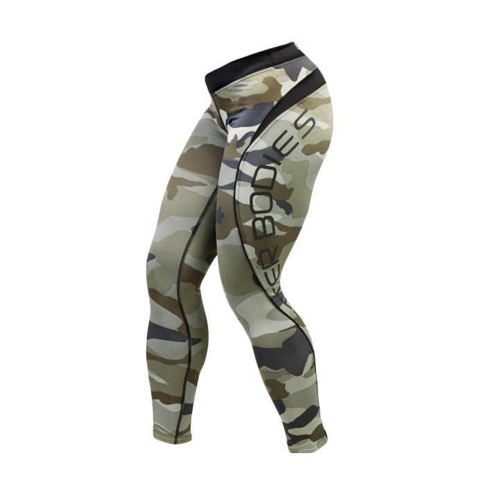 Better Bodies Camo long tights camo print L