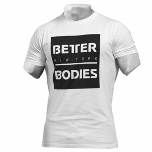 Better Bodies Casual T-Shirt White XL Valkoinen
