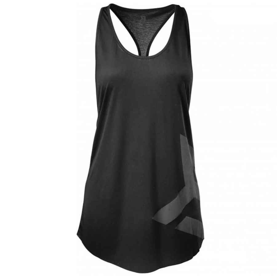 Better Bodies Chelsea T-Back Vest Black L Musta