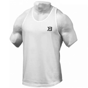 Better Bodies Essential T-Back Vest White L Valkoinen