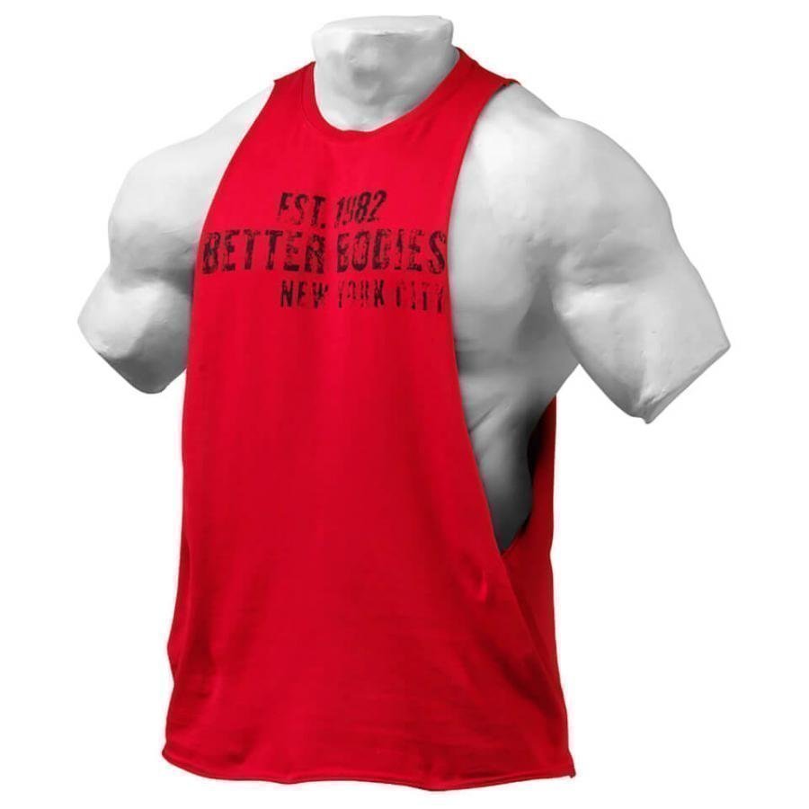 Better Bodies Graphic Logo Short Sleeve T-Shirt Jester Red XL Punainen