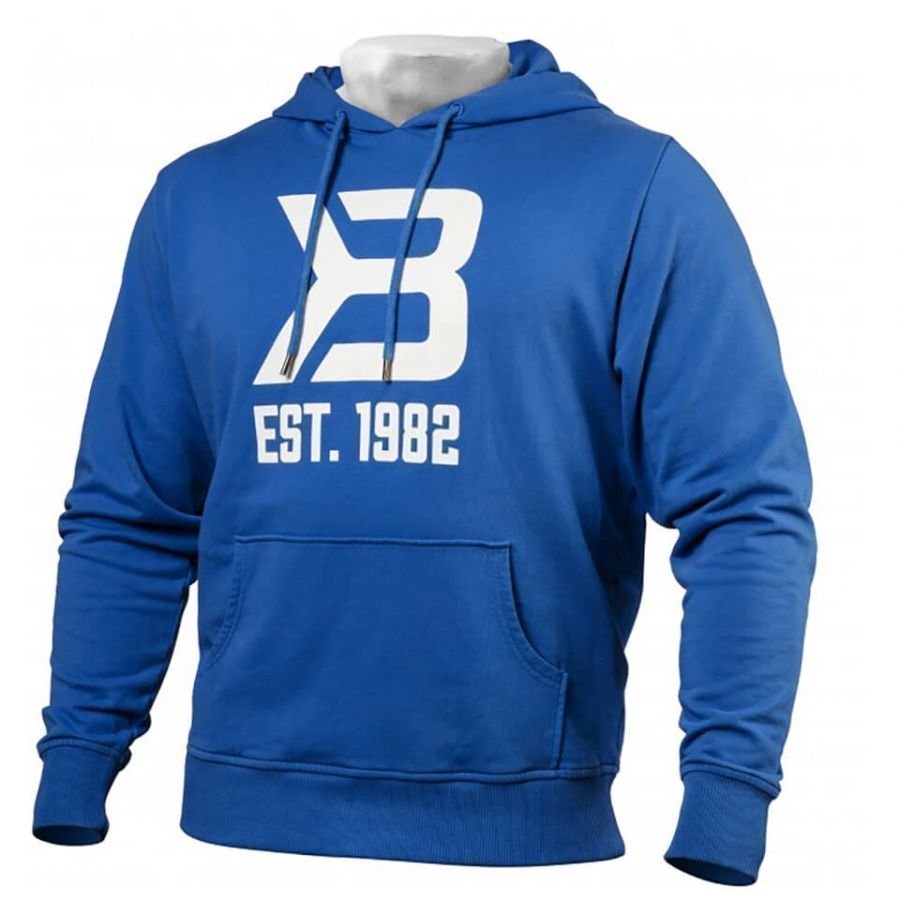 Better Bodies Gym Hoody Bright Blue L Sininen