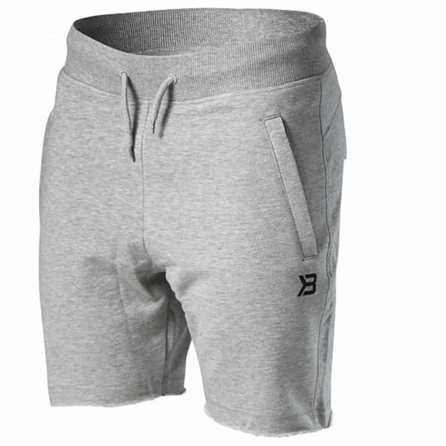 Better Bodies Hudson Sweatshorts Grey Melange L Harmaa