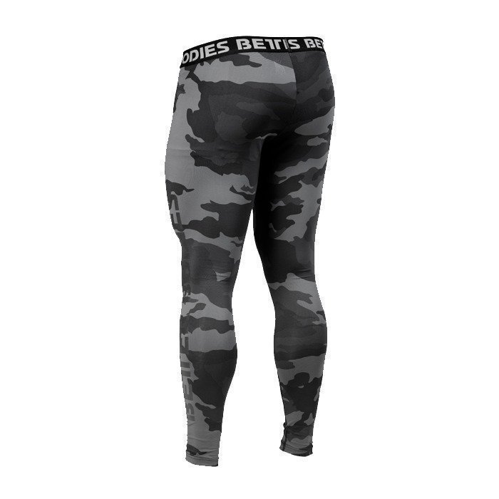 Better Bodies Hudson logo tights dark camo Large