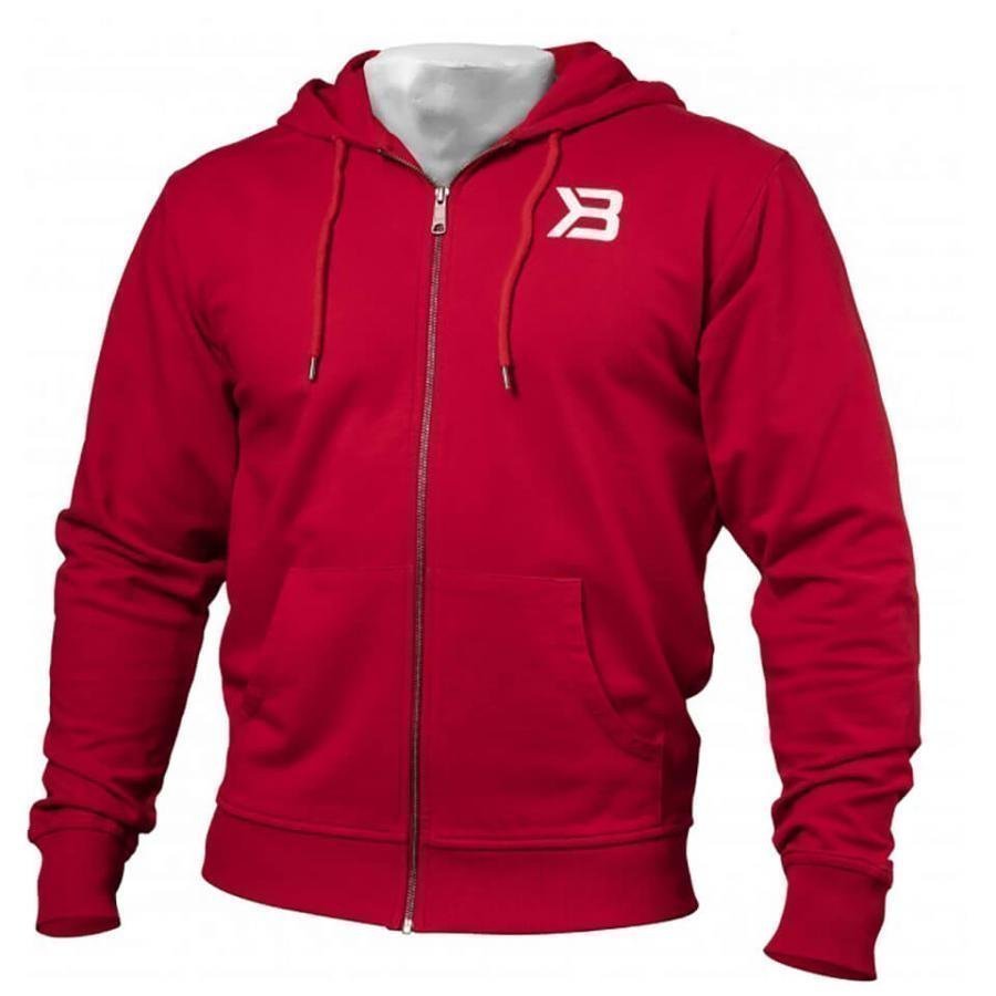 Better Bodies Jersey Hoody Bright Red L Punainen