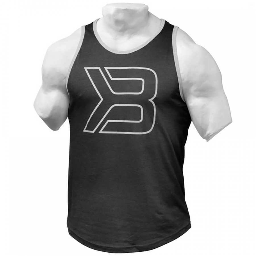 Better Bodies Jersey Tank Top Black L Musta