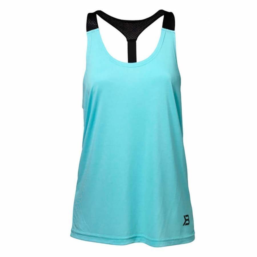 Better Bodies Loose Fit Tank Top Light Aqua M Sininen