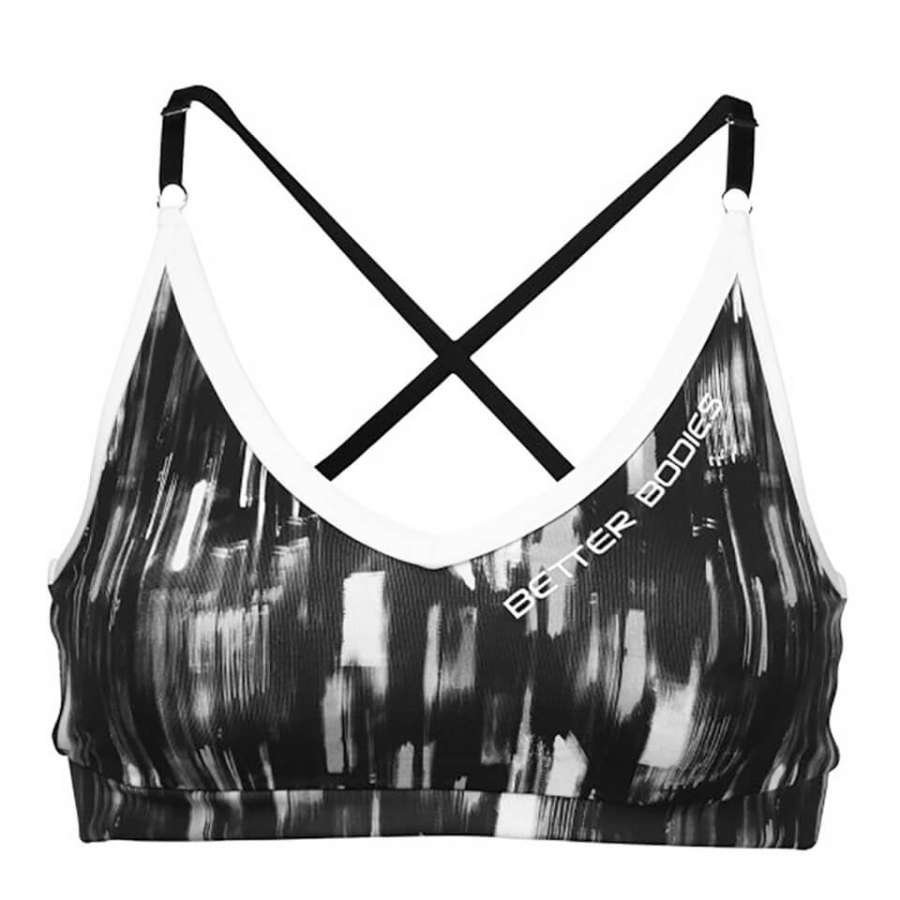 Better Bodies Manhattan Short Top Black/White L Black/White