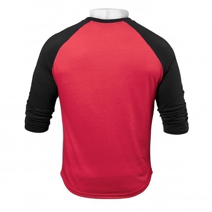 Better Bodies Men's Baseball Tee Bright Red Large