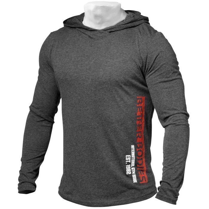 Better Bodies Men's Soft Hoodie antracite melange L