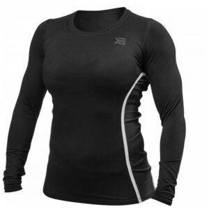 Better Bodies Performance Shape Long Sleeve T-Shirt Black XS Musta