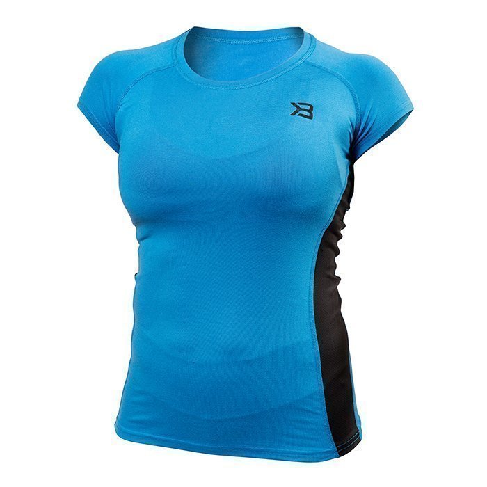 Better Bodies Performance Shape Soft Tee Bright Blue Large