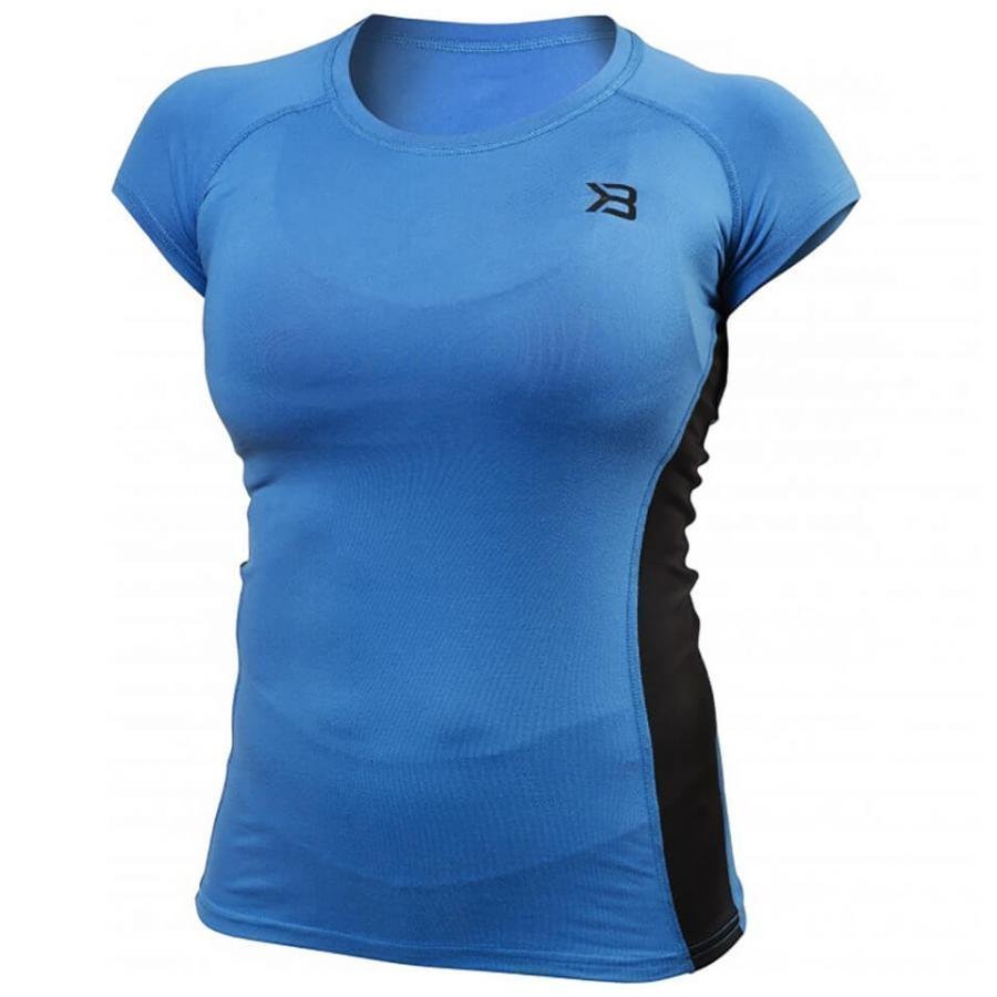 Better Bodies Performance Soft T-Shirt Bright Blue L Sininen