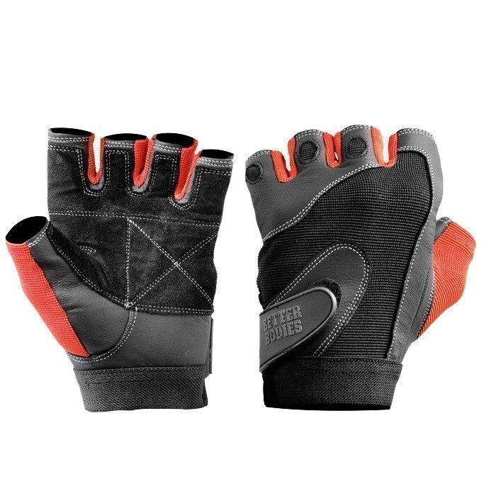 Better Bodies Pro Lifting Glove black/red L