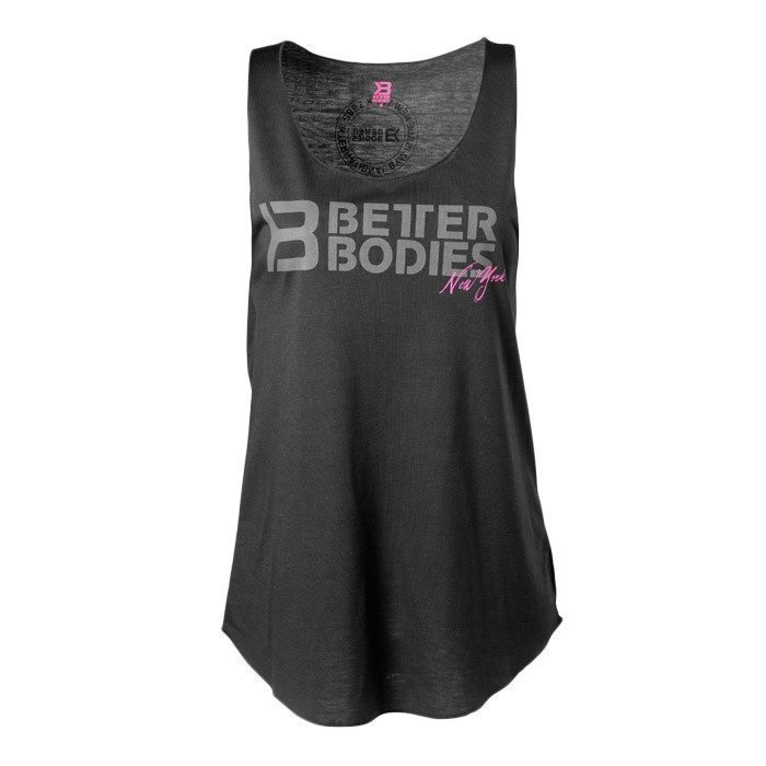 Better Bodies Raw cut tank top black L