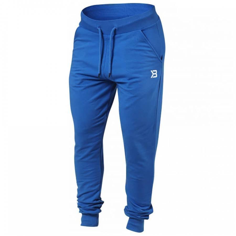 Better Bodies Soft Tapered Pants Bright Blue S Sininen