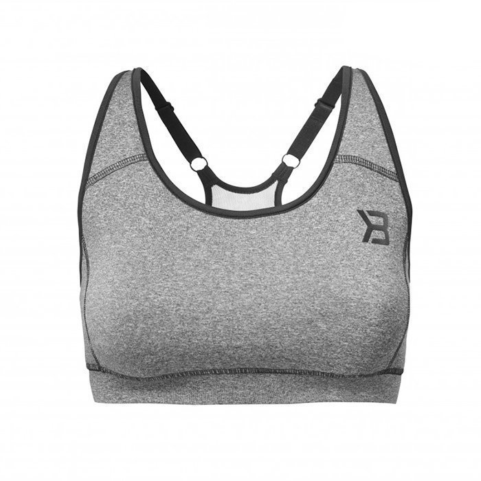 Better Bodies Sports Bra Graphite Melange Large