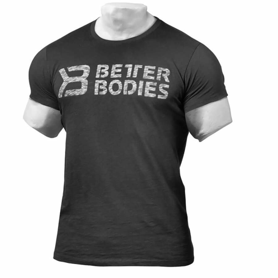 Better Bodies Symbol Printed T-Shirt Black S Musta
