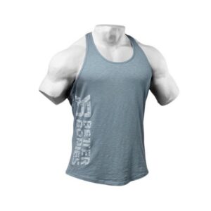 Better Bodies Symbol Printed T-back ocean blue