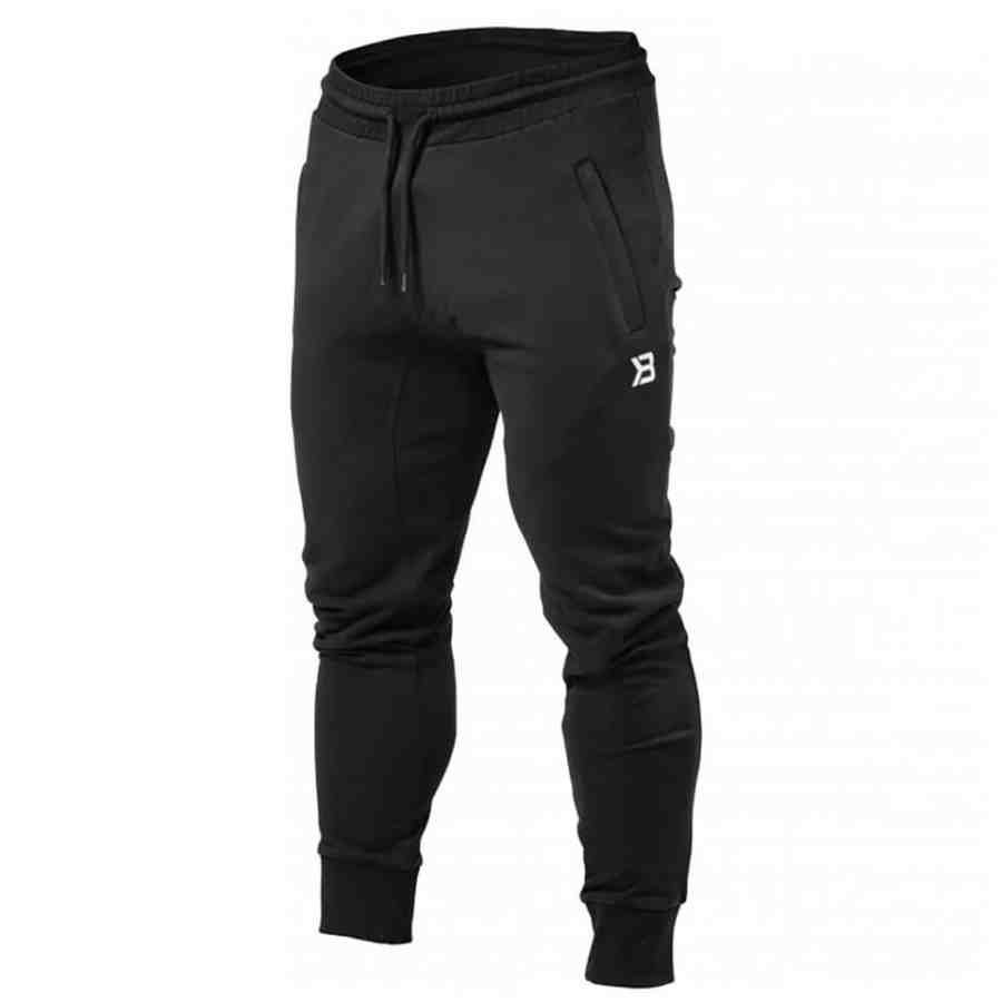 Better Bodies Tapered Joggers Black M Musta