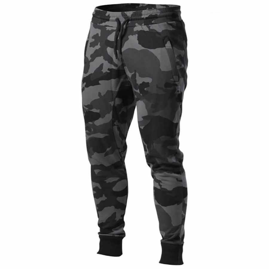 Better Bodies Tapered Joggers Dark Camo L Vihreä