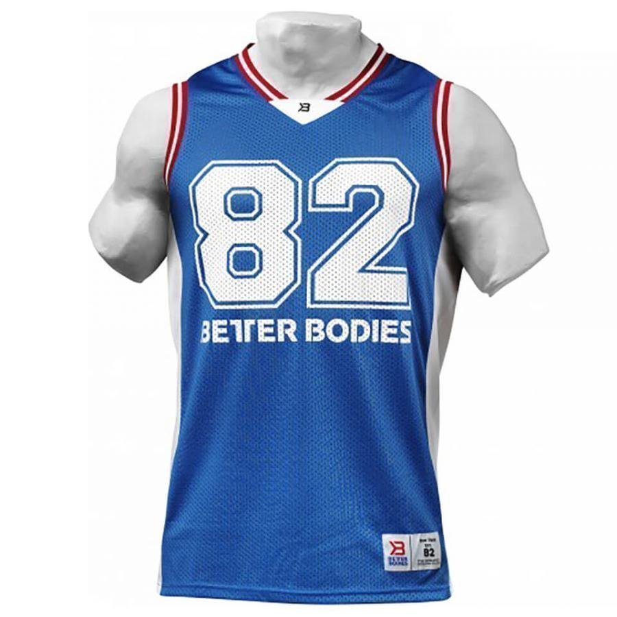 Better Bodies Tip-Off Tank Top Bright Blue L Sininen