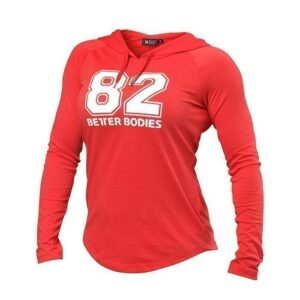 Better Bodies Varsity Hood Tomato Red Small