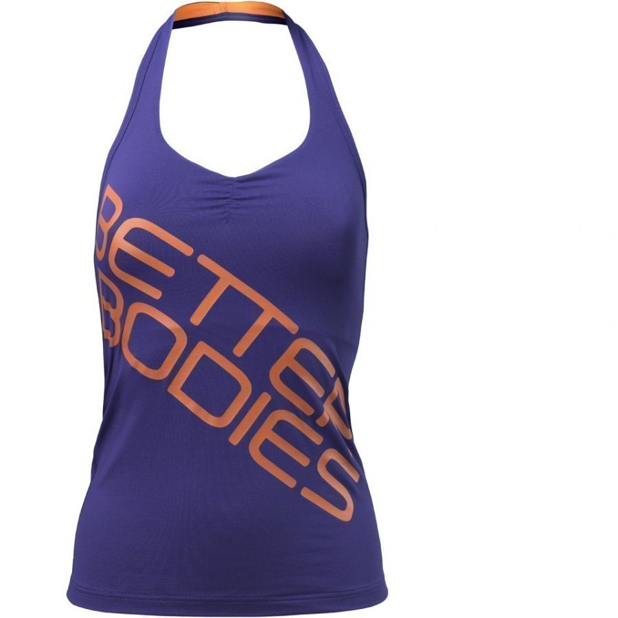 Better Bodies Women's Halterneck Tank Top Athletic Purple XS Violetti