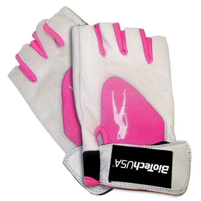 Biotech USA PinkFit Gloves White/Pink Medium