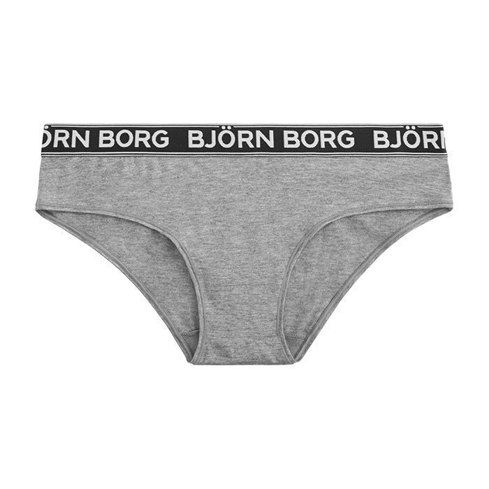 Björn Borg Iconic Cheeky Noos Solid 1-P Grey Melange S