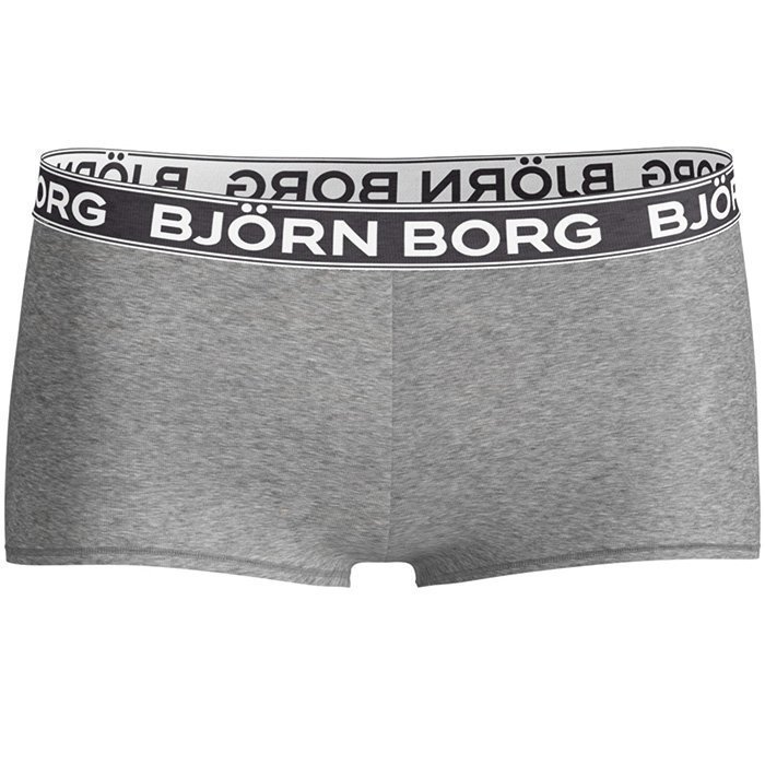 Björn Borg Iconic Cotton Mini Shorts Grey Melange L