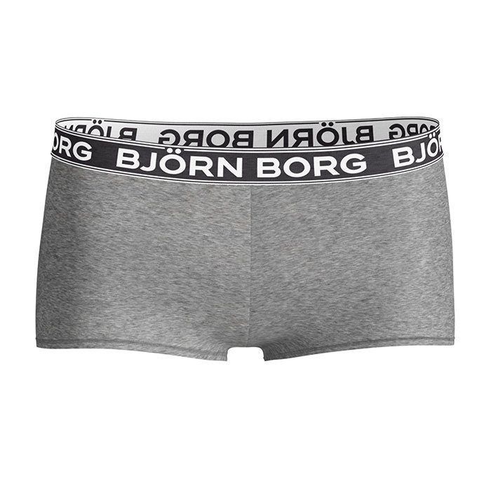 Björn Borg Iconic Cotton Mini Shorts Noos 1-P Grey Melange L